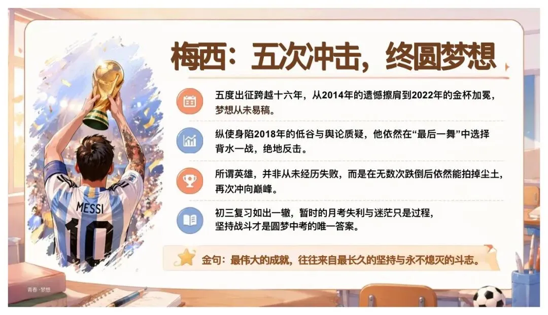 初三开学第一课:读懂冠军逻辑,好好备战中考-第7张图片-四季读书网