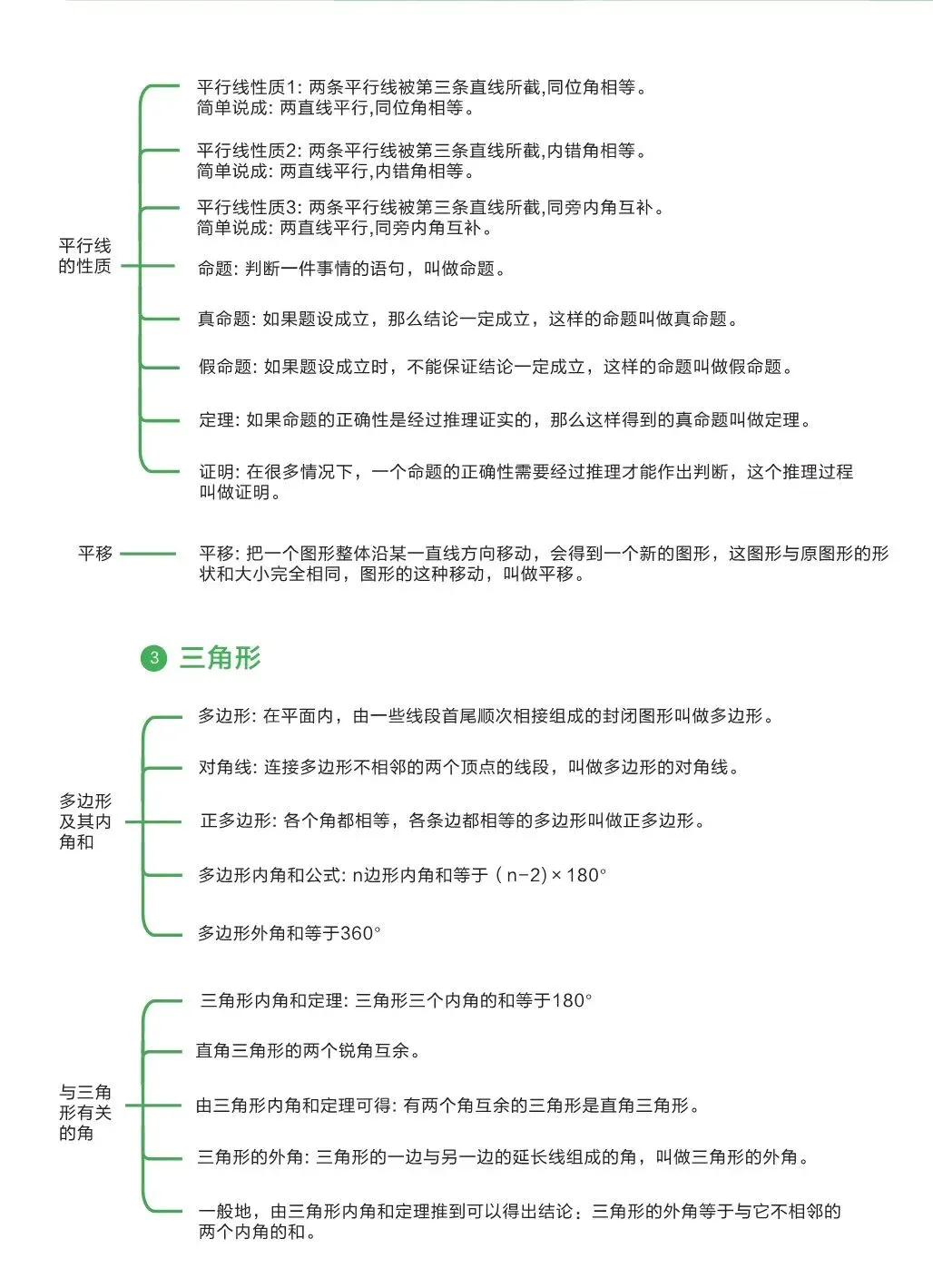 中考数学 | 基础知识手册-第5张图片-四季读书网