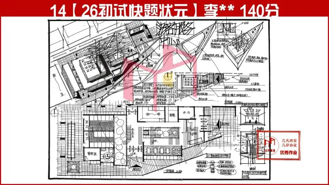 【倒计时130天】快题一期结课【模拟考试140+水准】26暑期建筑考研快题 几凡西安*几岸协议-第86张图片-四季读书网 【倒计时130天】快题一期结课【模拟考试140+水准】26暑期建筑考研快题 几凡西安*几岸协议-第86张图片-四季读书网