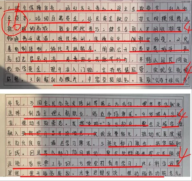 遴选真题批改实录|丢的每一分,都有迹可循(25年部委遴选笔试)-第3张图片-四季读书网