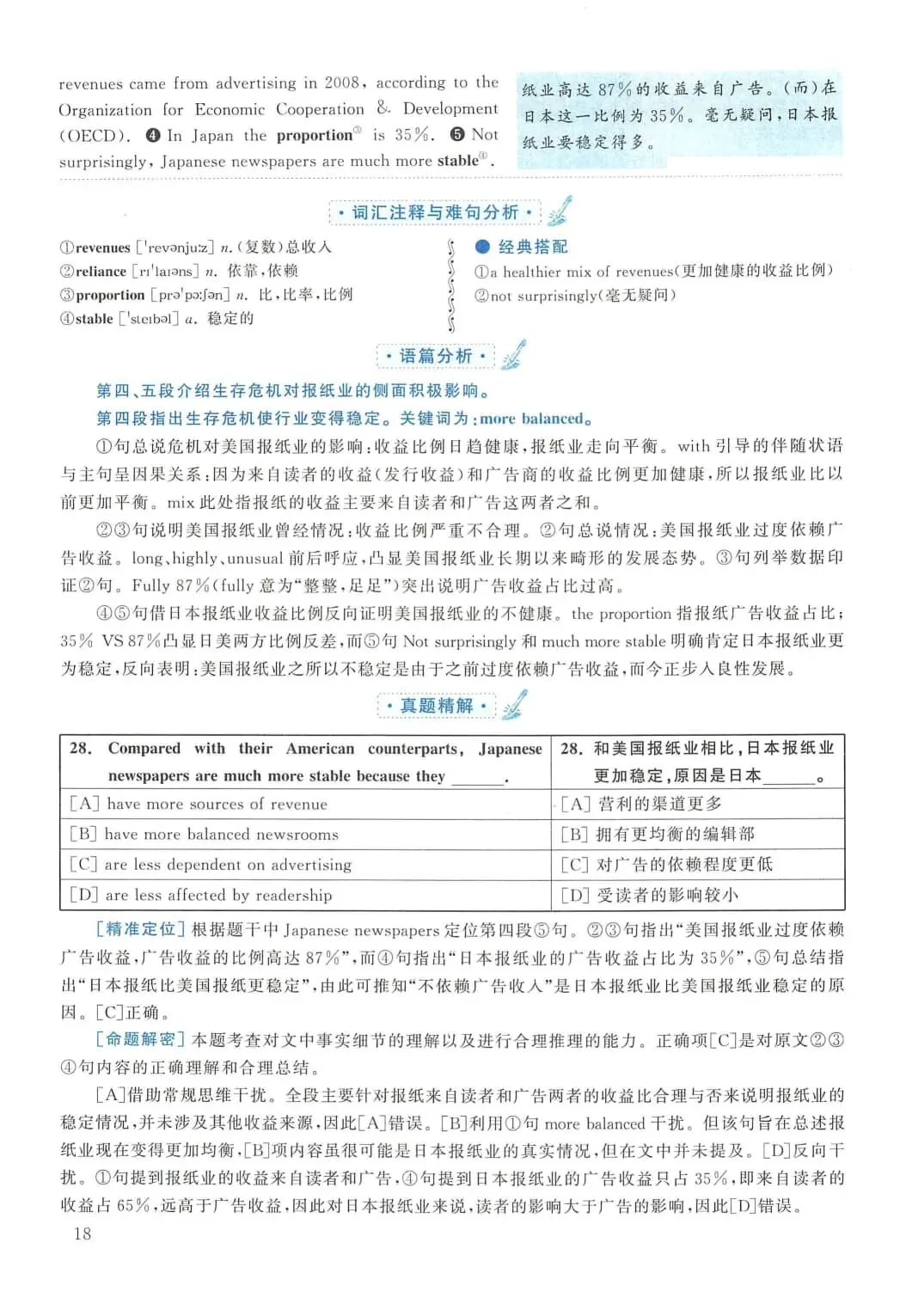 2011年考研英语(二)真题及答案解析-第35张图片-四季读书网