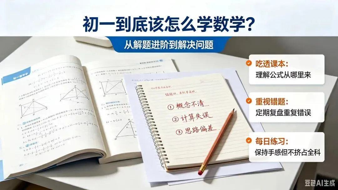 数学150分,中考“分值王”!从初一开始,这场仗已经打响-第5张图片-四季读书网