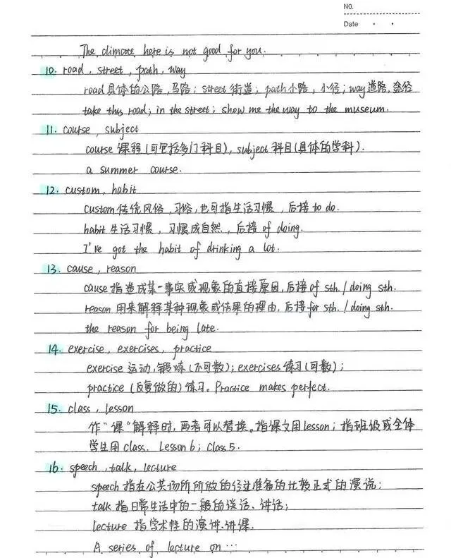 中考状元的英语笔记(114个易混词+词类与句子成分+名词详细笔记梳理)-第3张图片-四季读书网 中考状元的英语笔记(114个易混词+词类与句子成分+名词详细笔记梳理)-第3张图片-四季读书网