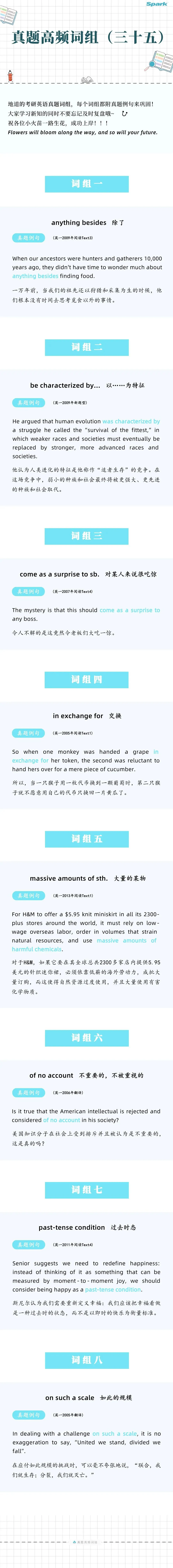 打卡上岸!考研真题高频词组 | Day35-第1张图片-四季读书网