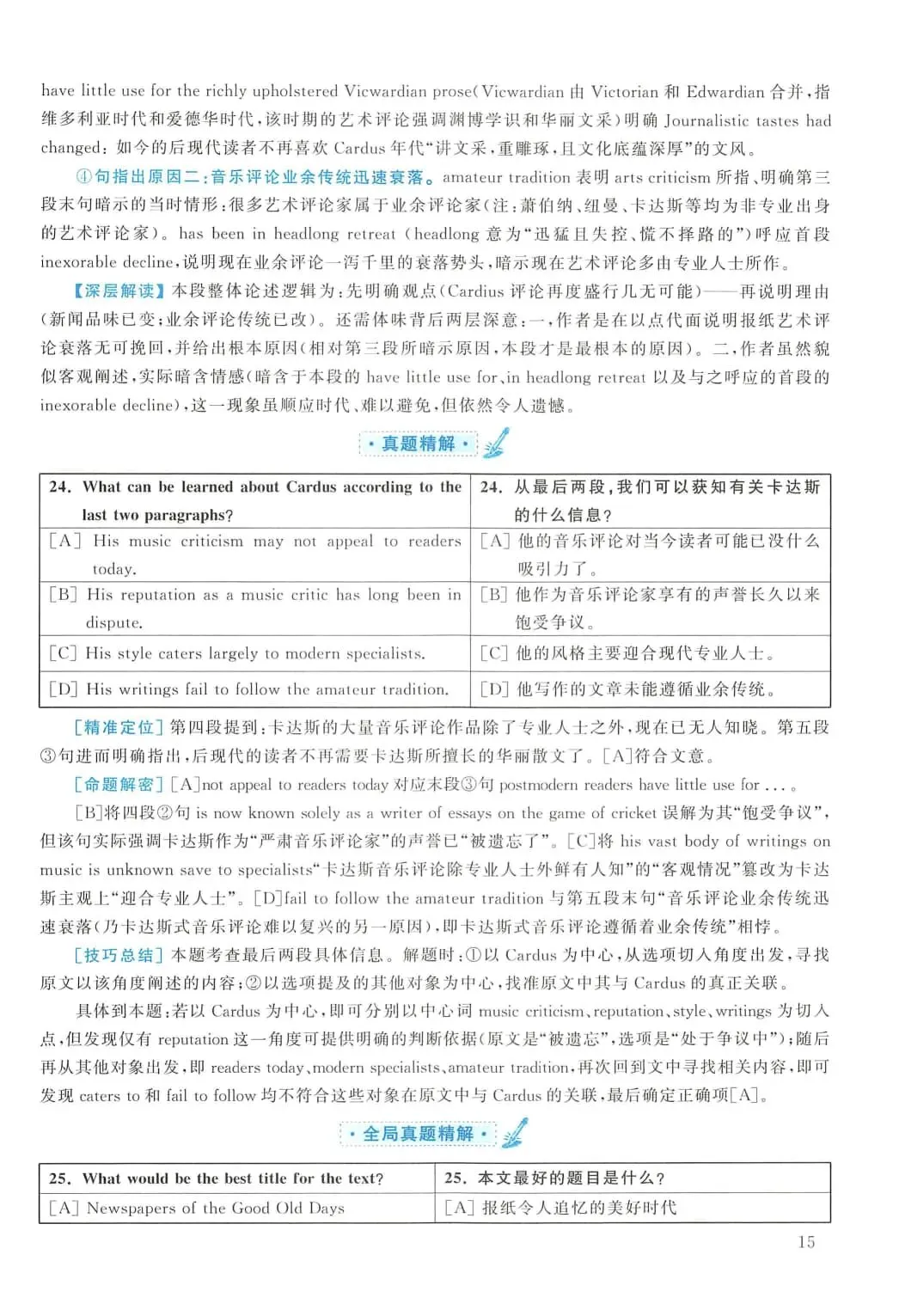 2010年考研英语(一)真题及答案解析-第32张图片-四季读书网