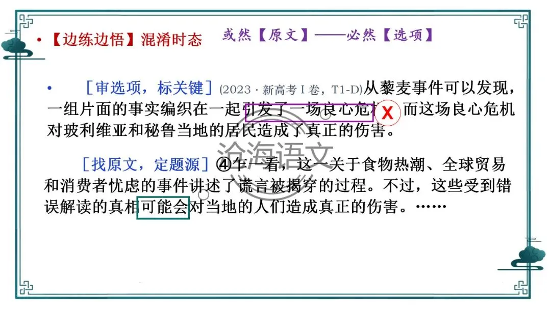 【信息类文本】以高考真题为例:追溯“命题路径”,避开“干扰陷阱”——信息类文本选择题设误-第32张图片-四季读书网 【信息类文本】以高考真题为例:追溯“命题路径”,避开“干扰陷阱”——信息类文本选择题设误-第32张图片-四季读书网