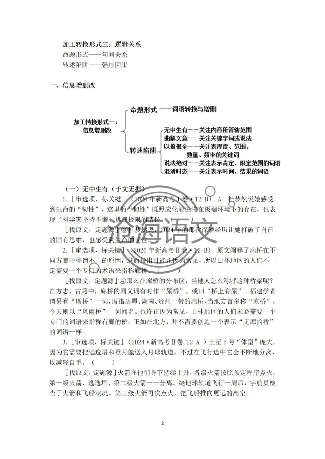 【信息类文本】以高考真题为例:追溯“命题路径”,避开“干扰陷阱”——信息类文本选择题设误-第64张图片-四季读书网 【信息类文本】以高考真题为例:追溯“命题路径”,避开“干扰陷阱”——信息类文本选择题设误-第64张图片-四季读书网