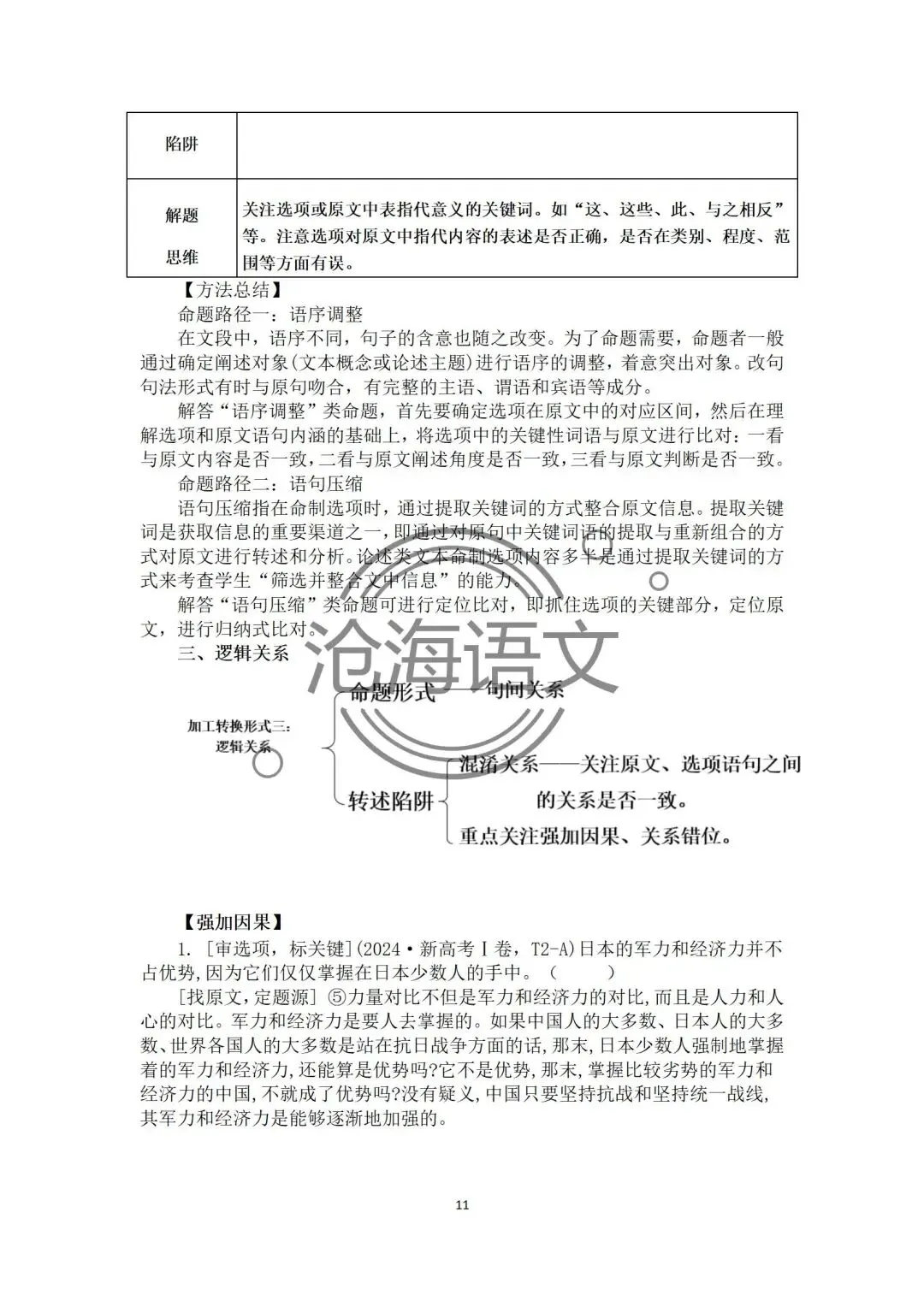 【信息类文本】以高考真题为例:追溯“命题路径”,避开“干扰陷阱”——信息类文本选择题设误-第73张图片-四季读书网 【信息类文本】以高考真题为例:追溯“命题路径”,避开“干扰陷阱”——信息类文本选择题设误-第73张图片-四季读书网