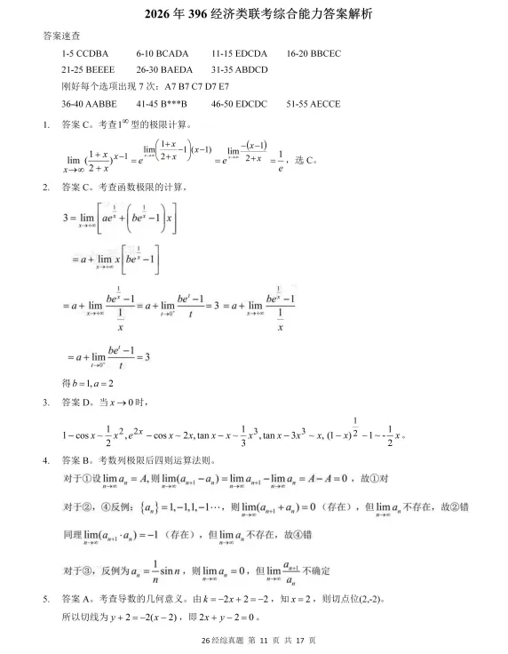 2011-2026年396经综考研历年真题及答案PDF电子版【直接下载打印】-第3张图片-四季读书网