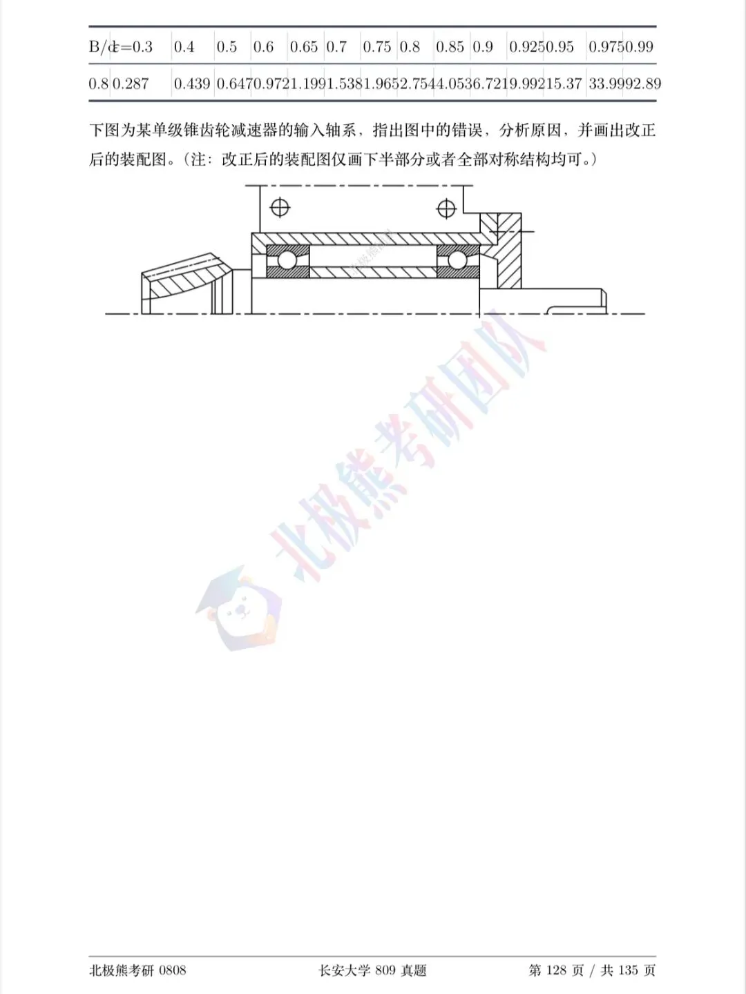 长安大学机械考研2023年809真题分享-第8张图片-四季读书网 长安大学机械考研2023年809真题分享-第8张图片-四季读书网