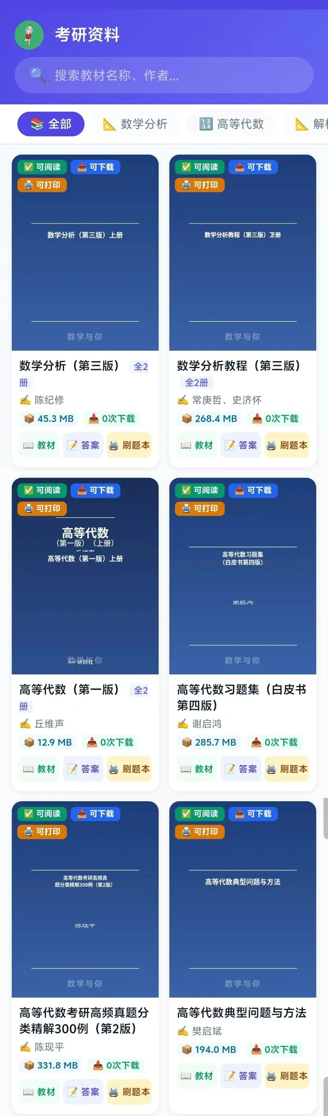院校热度、考研资料,APP最新进展!-第2张图片-四季读书网