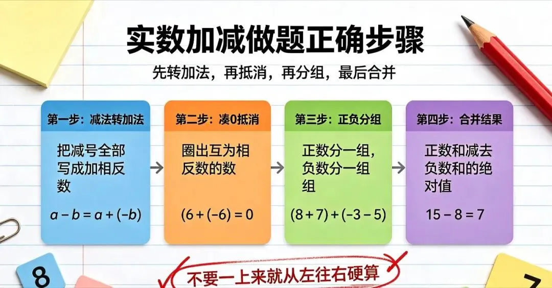 中考实数计算简便运算及高频考点,易错点总结-第4张图片-四季读书网 中考实数计算简便运算及高频考点,易错点总结-第4张图片-四季读书网