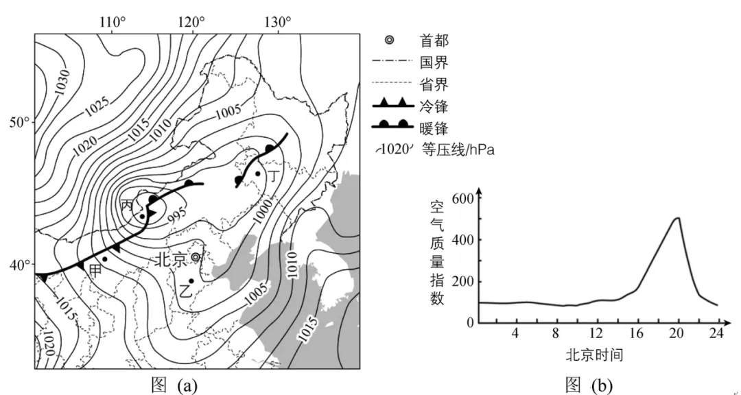 北京市顺义区2026届高考一模地理试卷-第4张图片-四季读书网 北京市顺义区2026届高考一模地理试卷-第4张图片-四季读书网