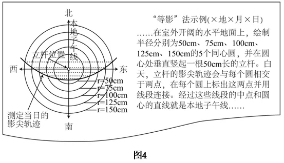 真题分析 || 2026山东地理小明对“等影”法进行了系列探究-第2张图片-四季读书网