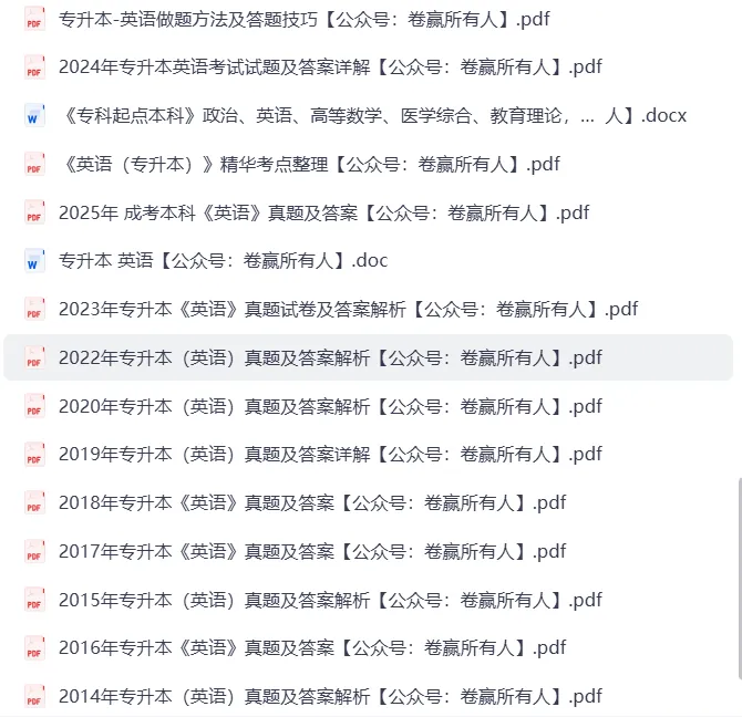 2026年安徽成考绝密复习资料和历年真题!-第2张图片-四季读书网