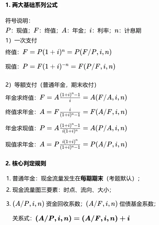 【一造每日真题|08.14】资金时间价值与等值计算专项|2020-2025 历年带完整解析-第1张图片-四季读书网 【一造每日真题|08.14】资金时间价值与等值计算专项|2020-2025 历年带完整解析-第1张图片-四季读书网