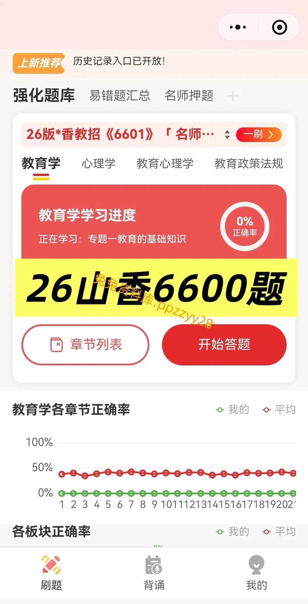 【教师招聘】26湖南教招历年真题及预测押题卷已更新---刷题小程序刷起来!!!(8.14已更新)-第28张图片-四季读书网