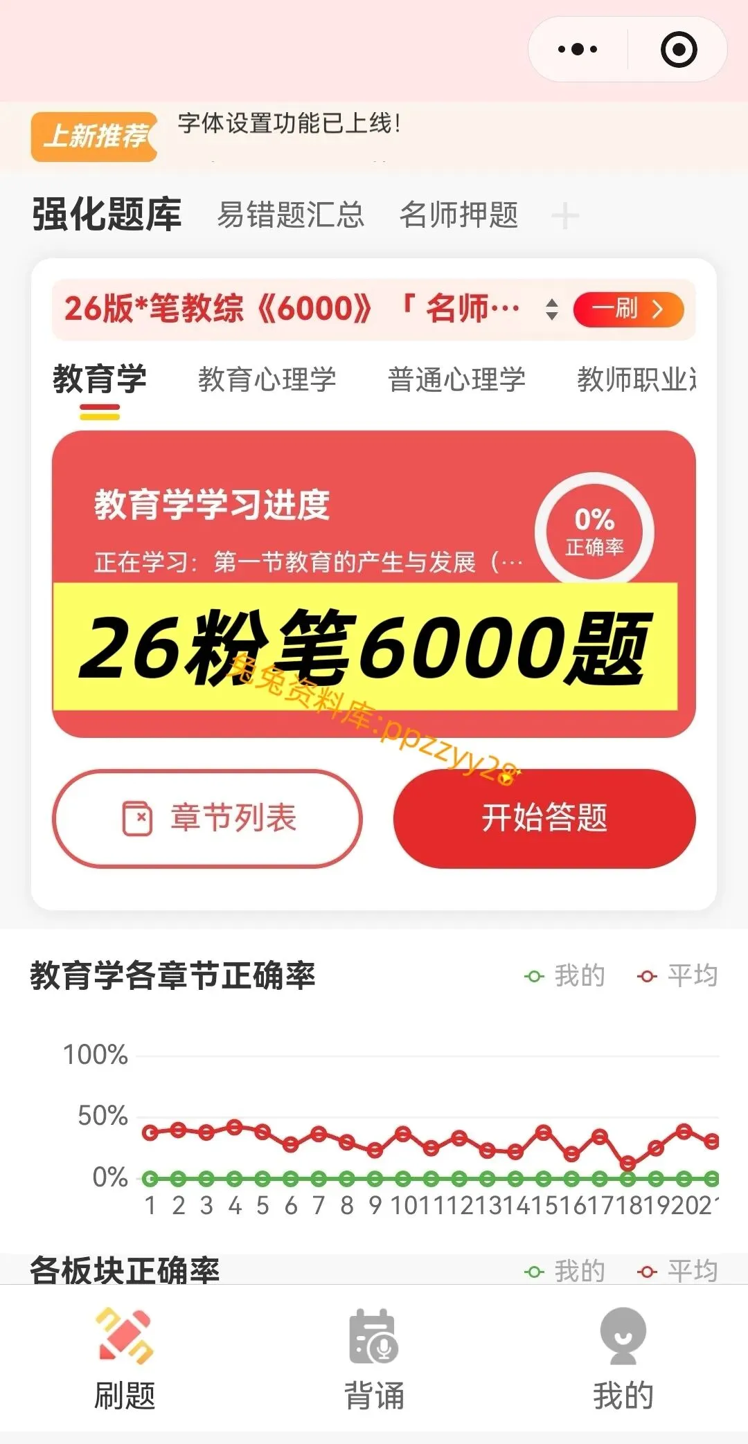 【教师招聘】26湖南教招历年真题及预测押题卷已更新---刷题小程序刷起来!!!(8.14已更新)-第29张图片-四季读书网