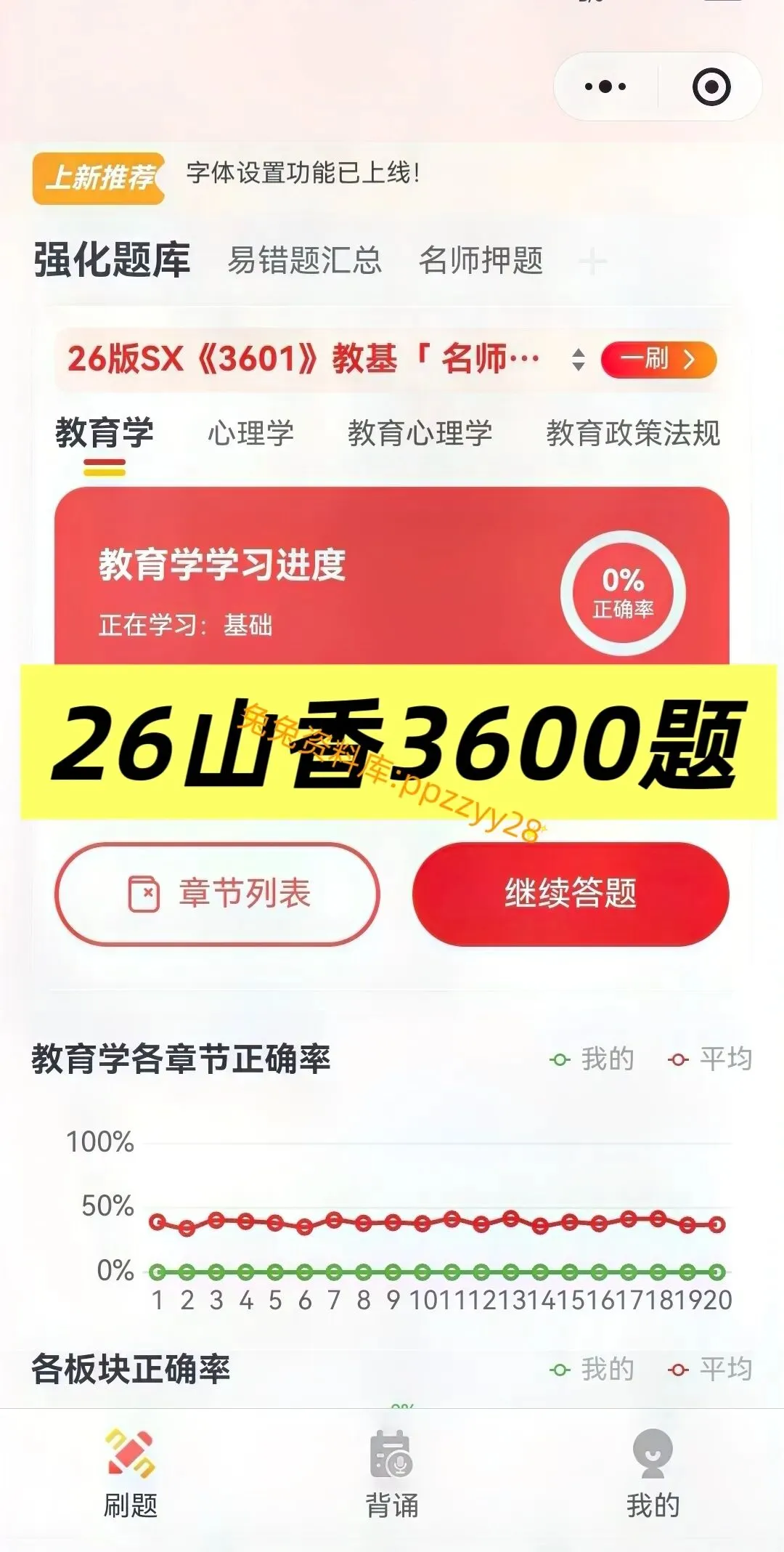 【教师招聘】26湖南教招历年真题及预测押题卷已更新---刷题小程序刷起来!!!(8.14已更新)-第30张图片-四季读书网