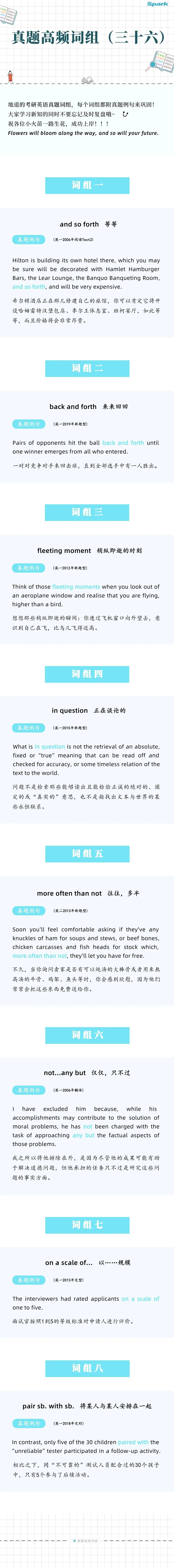 打卡上岸!考研真题高频词组 | Day36-第1张图片-四季读书网