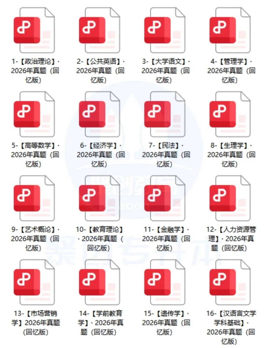 备考别瞎刷题!2026广东专升本真题,免费领取-第3张图片-四季读书网