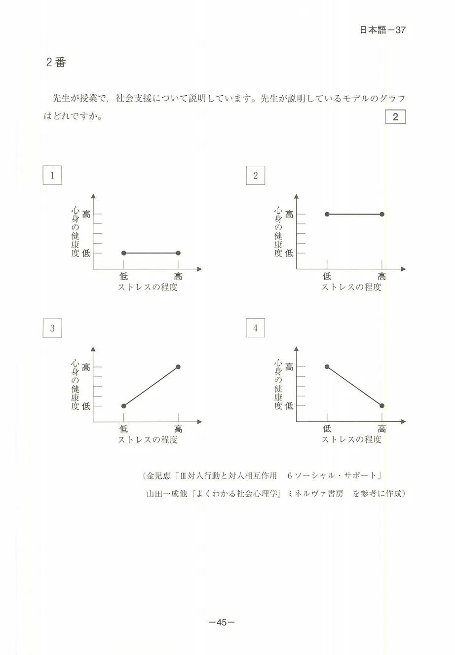 EJU日语真题|2018年(平成30年)第2回日语/附听力音频原文/可下载-第35张图片-四季读书网 EJU日语真题|2018年(平成30年)第2回日语/附听力音频原文/可下载-第35张图片-四季读书网