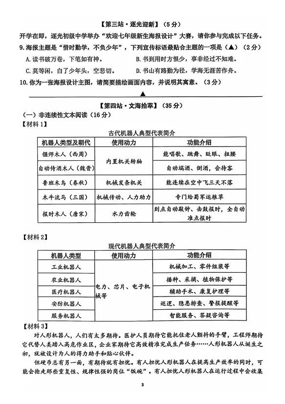 建邺、栖霞已考完!各区分班考考了啥?真题抢先看!-第17张图片-四季读书网 建邺、栖霞已考完!各区分班考考了啥?真题抢先看!-第17张图片-四季读书网