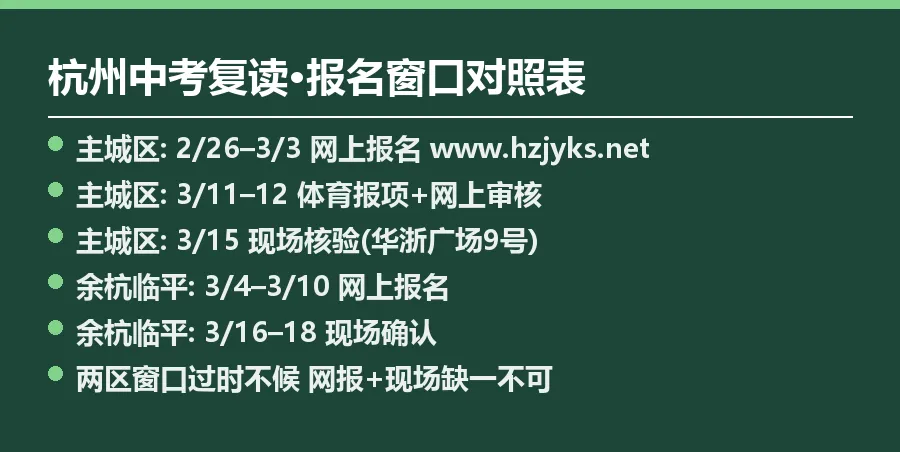 2027届杭州中考最难一届?一张对照表看清水位变化-第2张图片-四季读书网