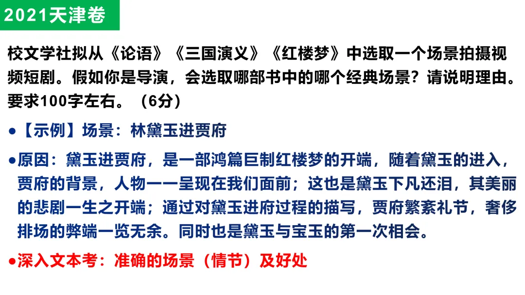 《红楼梦》相关历年高考语文真题-第7张图片-四季读书网