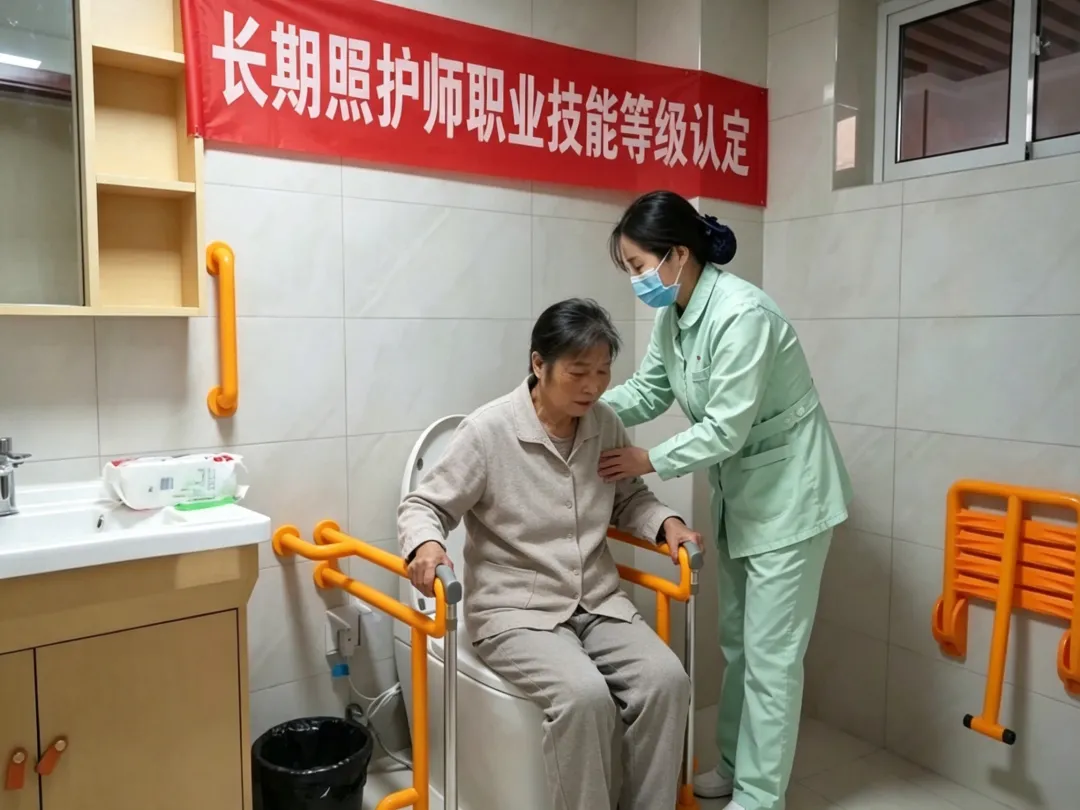 长期照护师初级 真题实操(第4期):协助老年人如厕-第3张图片-四季读书网 长期照护师初级 真题实操(第4期):协助老年人如厕-第3张图片-四季读书网