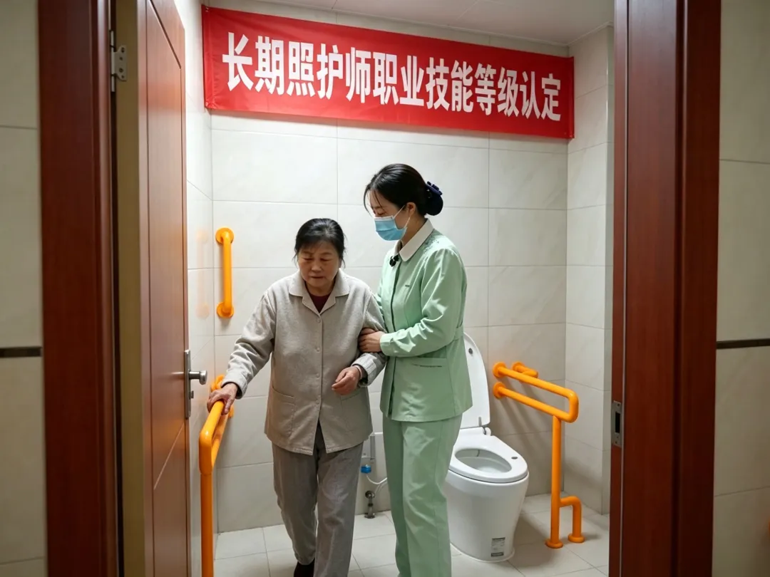 长期照护师初级 真题实操(第4期):协助老年人如厕-第4张图片-四季读书网 长期照护师初级 真题实操(第4期):协助老年人如厕-第4张图片-四季读书网