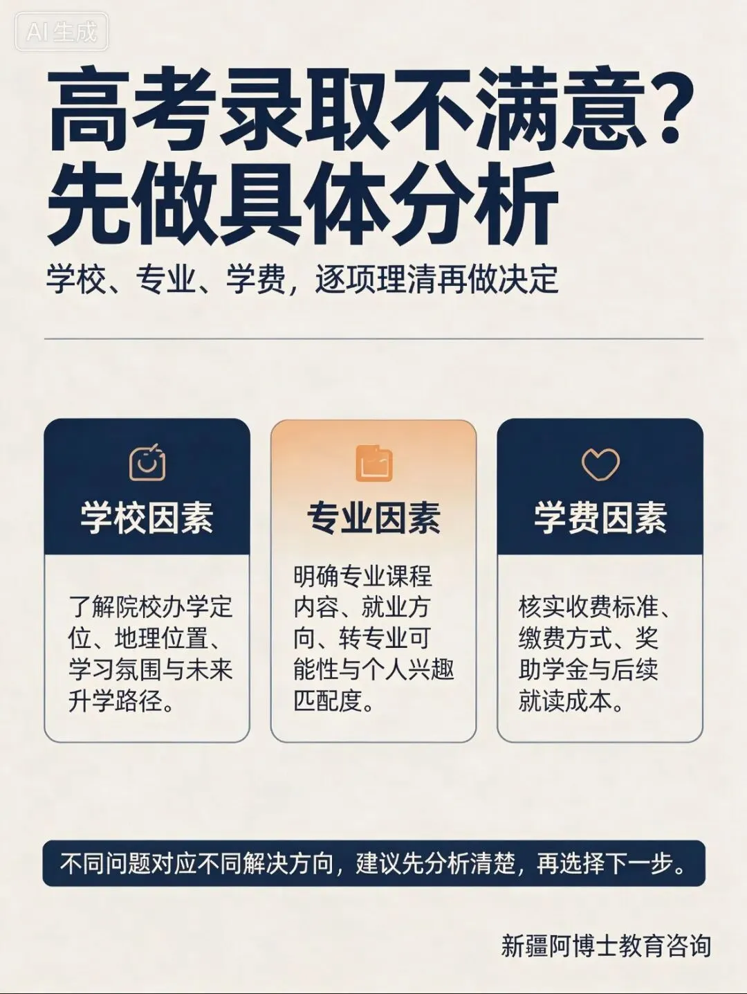 中考、高考遇到各类升学难题怎么办?转专业、录取不满意、无录取通知、不想复读专属老师一对一答疑咨询过程免费-第4张图片-四季读书网