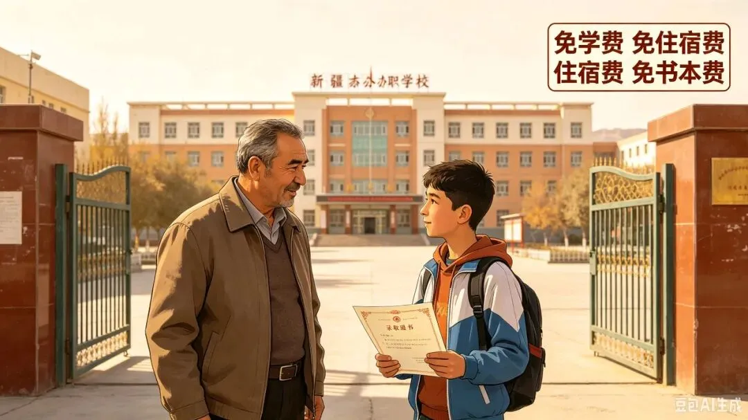 中考只考199.8分,以为孩子彻底无学可上,没想到新疆给了普通孩子一条生路-第3张图片-四季读书网 中考只考199.8分,以为孩子彻底无学可上,没想到新疆给了普通孩子一条生路-第3张图片-四季读书网