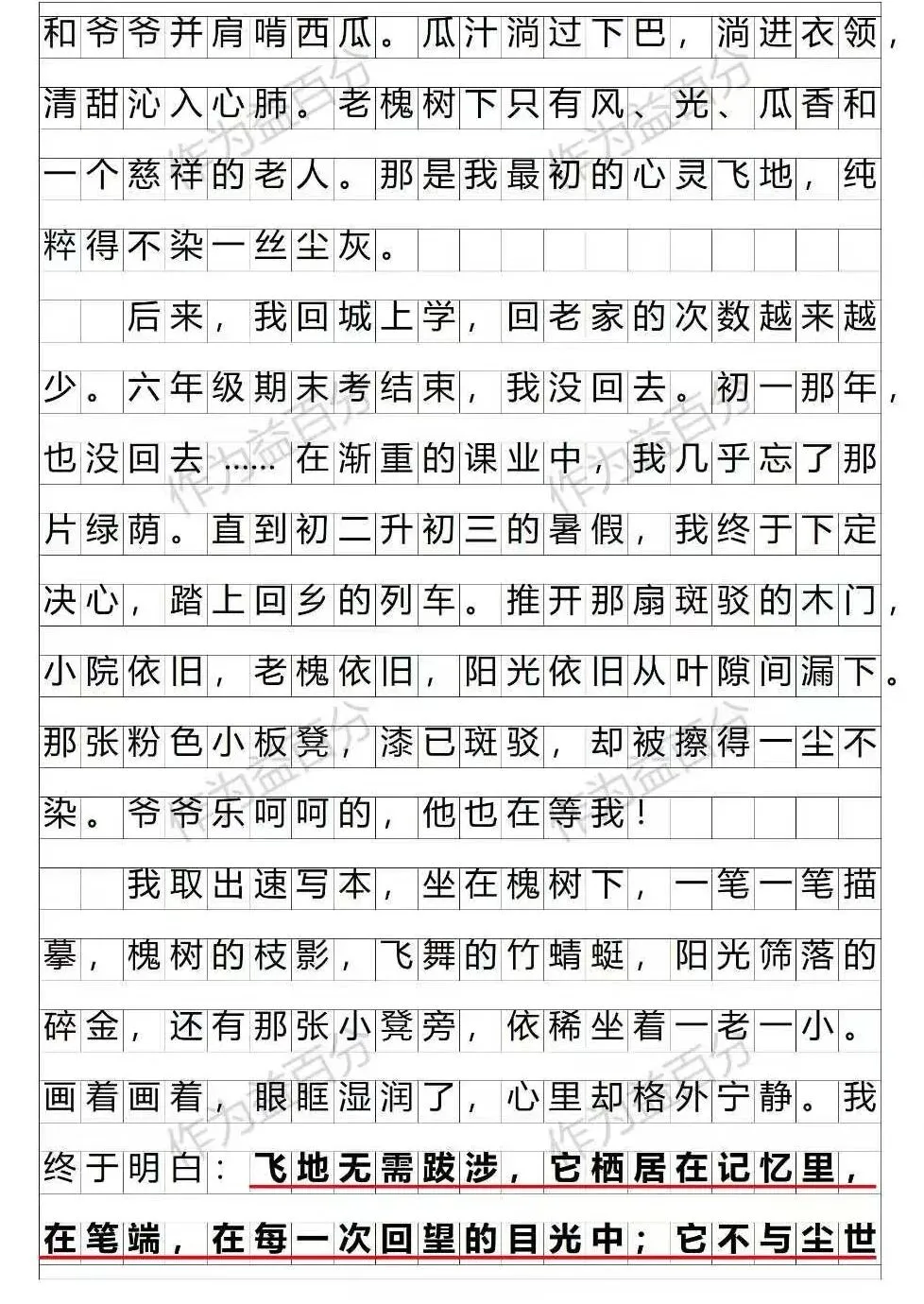 【备考2027】2026苏州中考真题:我心中的那块“飞地” | 温情+心灵类 | 作文素材-第3张图片-四季读书网