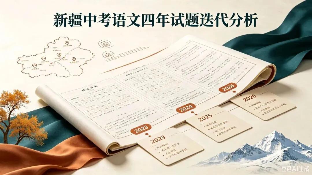 第210期·中考前沿|2027新疆中考语文怎么备考?从2023—2026试题迭代寻找方向-第5张图片-四季读书网 第210期·中考前沿|2027新疆中考语文怎么备考?从2023—2026试题迭代寻找方向-第5张图片-四季读书网