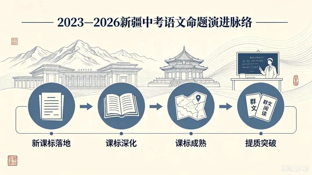 第210期·中考前沿|2027新疆中考语文怎么备考?从2023—2026试题迭代寻找方向-第6张图片-四季读书网 第210期·中考前沿|2027新疆中考语文怎么备考?从2023—2026试题迭代寻找方向-第6张图片-四季读书网