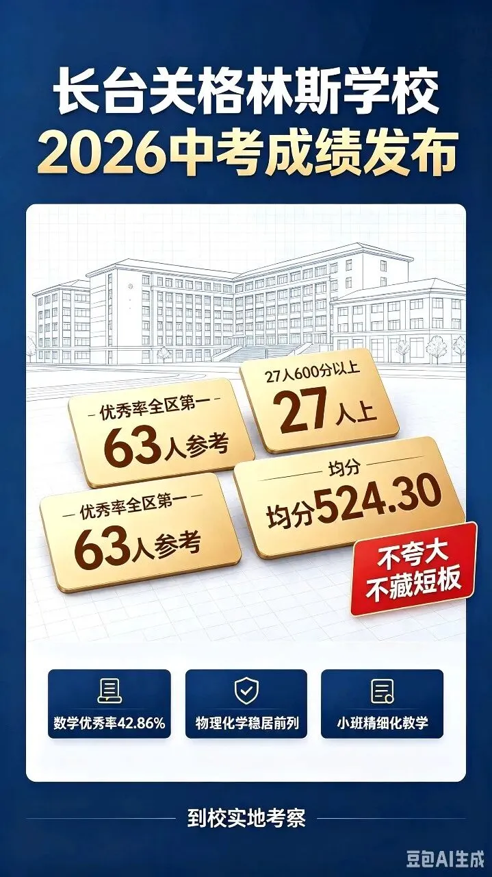 平桥2026中考出炉,长台关格林斯真实成绩全公开-第1张图片-四季读书网