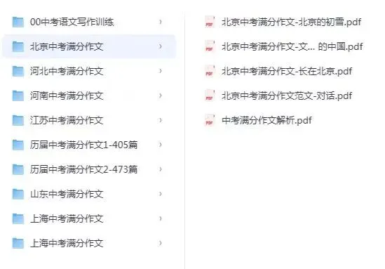 中考作文全套资料|搞定语文半壁分数,作文不再拖后腿(转发免费送)-第6张图片-四季读书网 中考作文全套资料|搞定语文半壁分数,作文不再拖后腿(转发免费送)-第6张图片-四季读书网