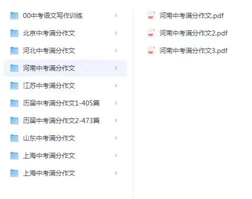 中考作文全套资料|搞定语文半壁分数,作文不再拖后腿(转发免费送)-第8张图片-四季读书网 中考作文全套资料|搞定语文半壁分数,作文不再拖后腿(转发免费送)-第8张图片-四季读书网