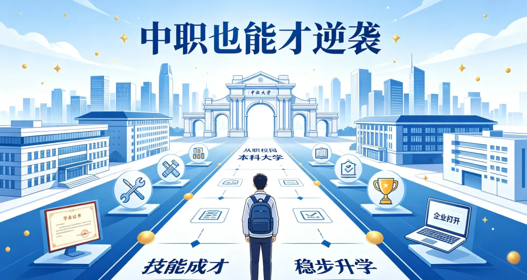 中考五五分流别慌!2026 中职不是退路,是逆袭黄金赛道-第4张图片-四季读书网