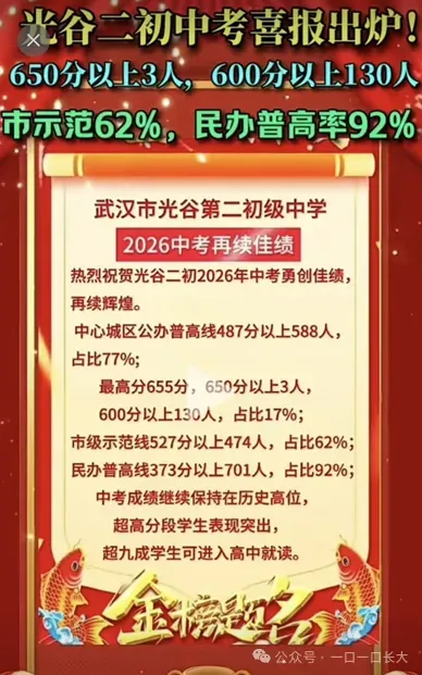 武汉中考喜报-第2张图片-四季读书网