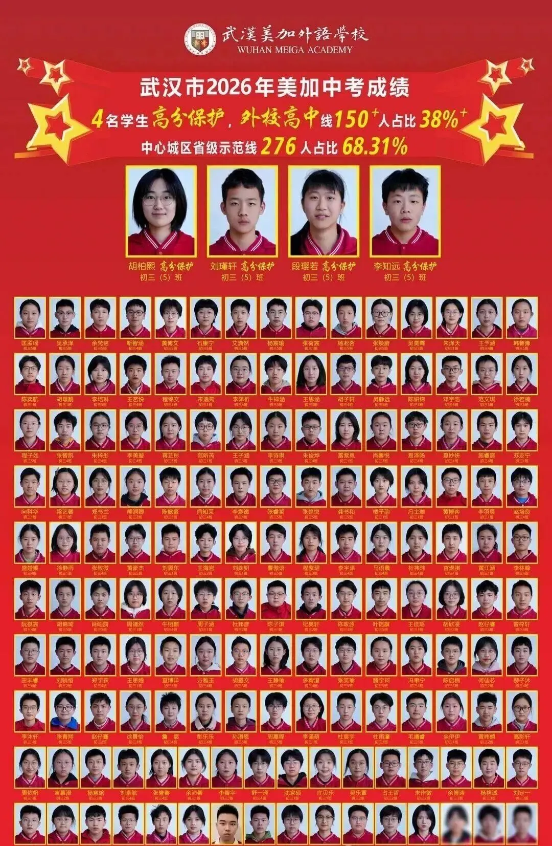 武汉中考喜报-第4张图片-四季读书网