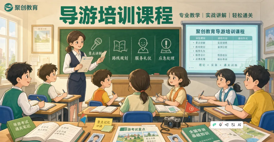2026全国导游资格考试安排|系统化考点+答题技巧+考前模考-第5张图片-四季读书网
