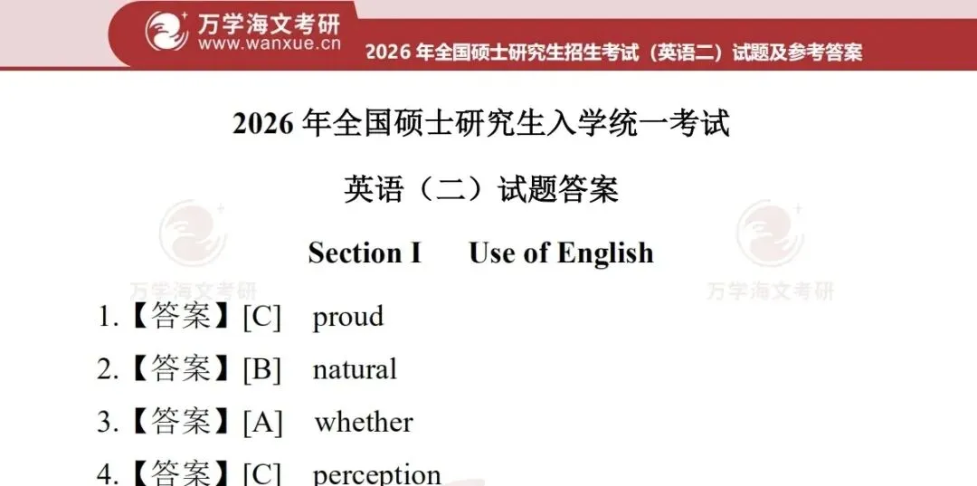 【英二】速领!英语二历年真题及答案解析合集(1980-2026年),免费领取!-第2张图片-四季读书网