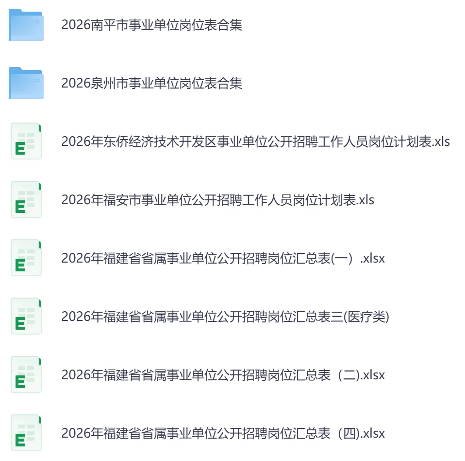 【福建】事业单位真题资料,备考合集包含历年统考真题及答案汇总到26-第8张图片-四季读书网