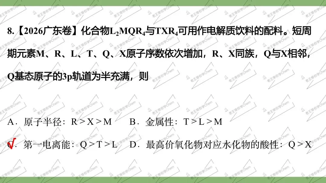 2027高三二轮 真题分类 第7讲 元素推断综合-第12张图片-四季读书网