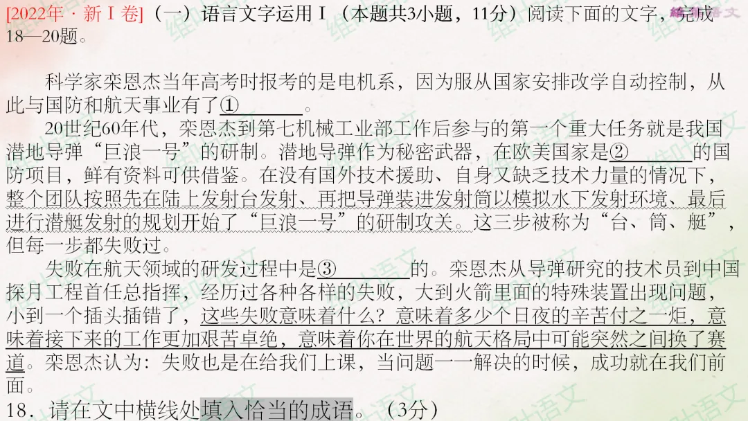 (以2021—2026高考真题为例)2027届高三语言文字运用一轮复习之正确使用词语-第50张图片-四季读书网