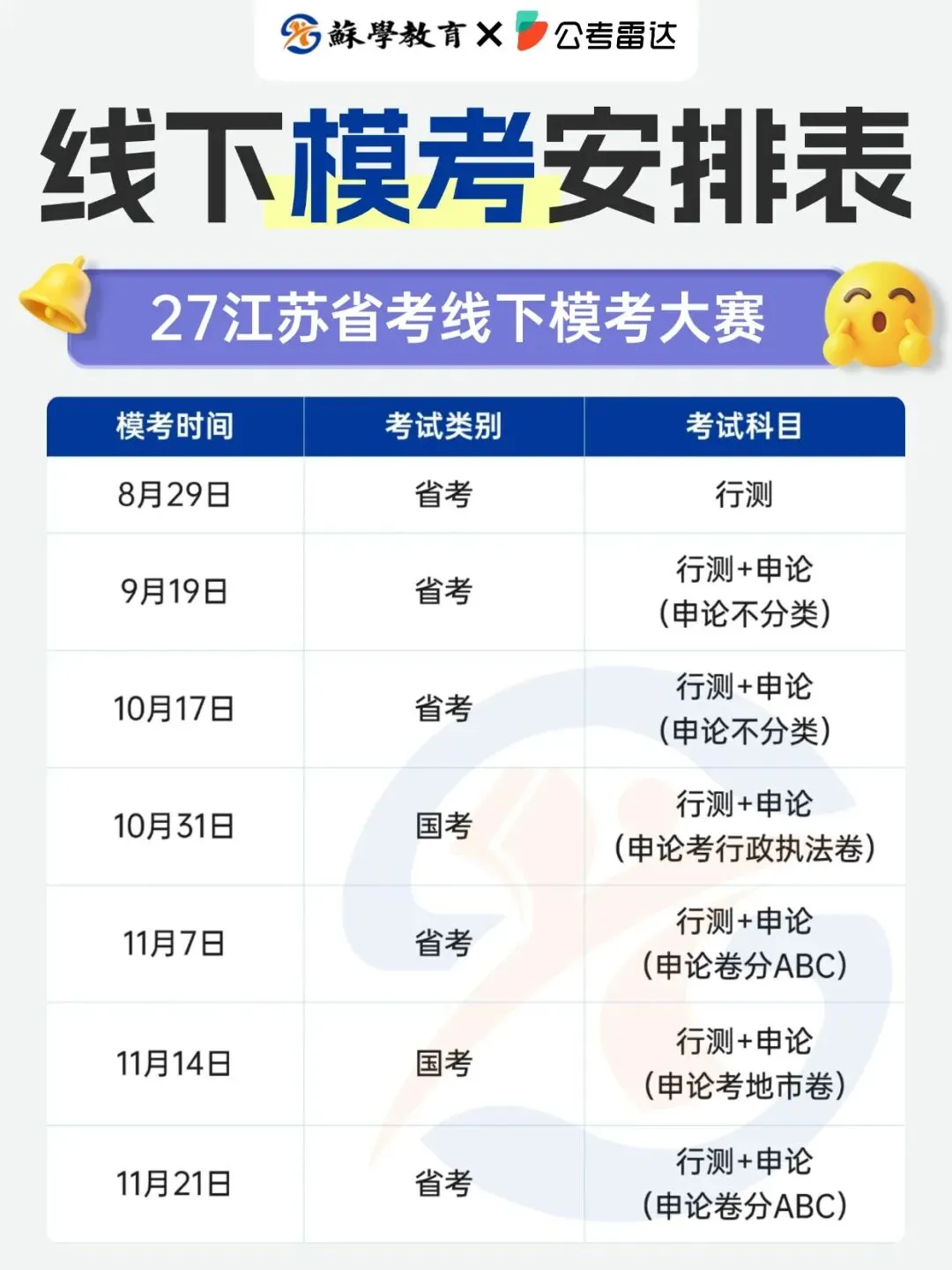 蘇学教育&公考雷达-27江苏省考模考⼤赛-第2张图片-四季读书网 蘇学教育&公考雷达-27江苏省考模考⼤赛-第2张图片-四季读书网