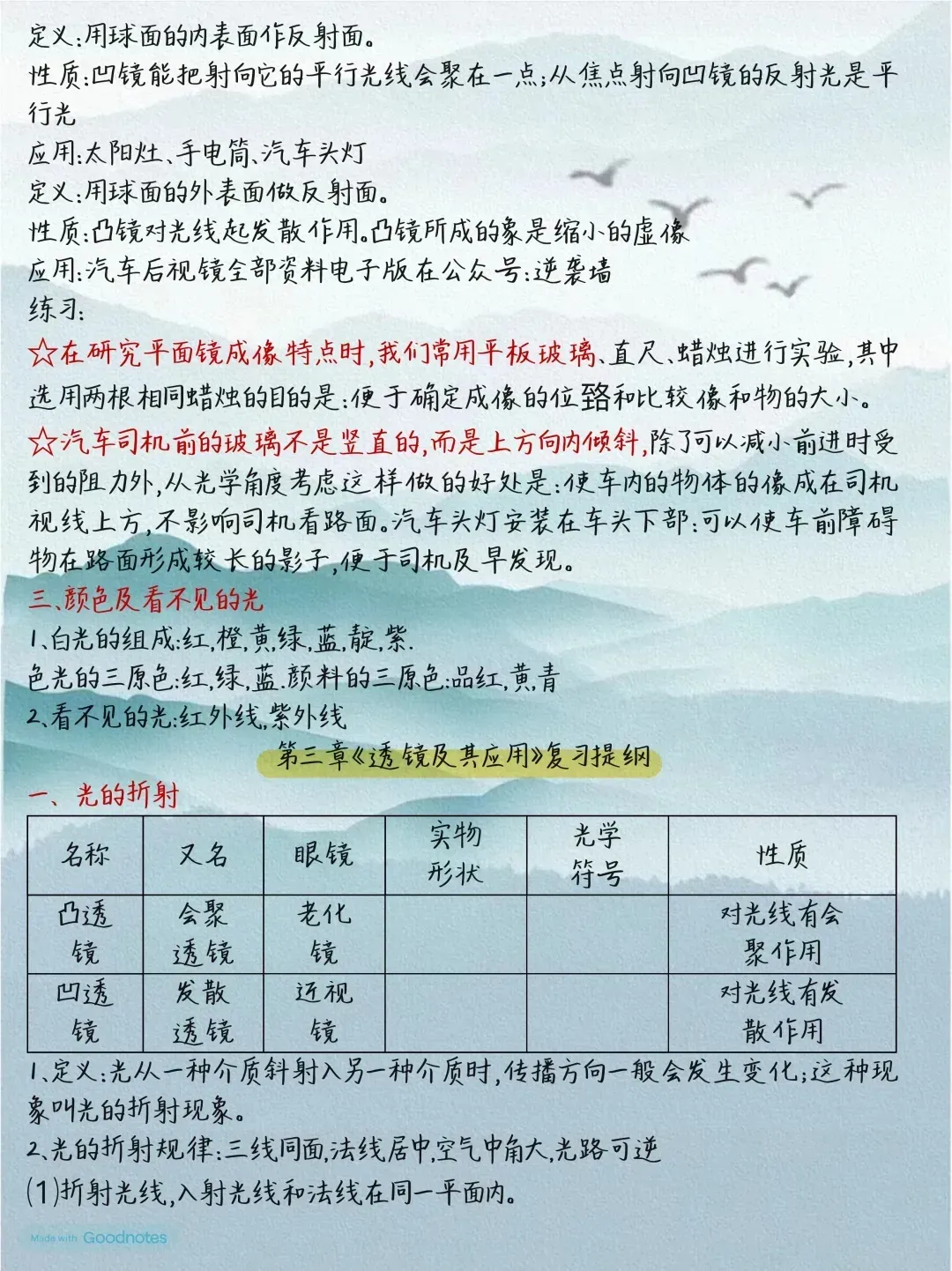 中考物理全册考点-第6张图片-四季读书网