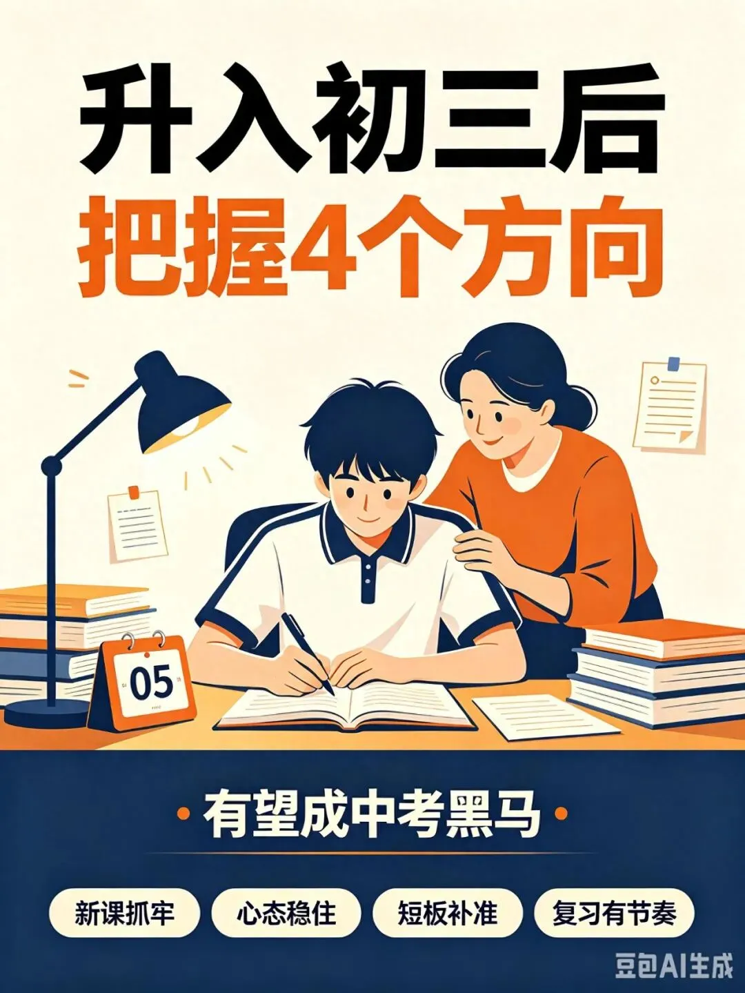 初三做好四件事,孩子有望成为中考黑马-第1张图片-四季读书网